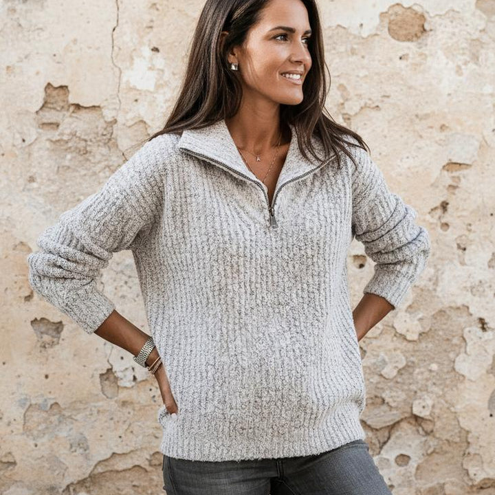 Greta | Eleganter gerader Sweater