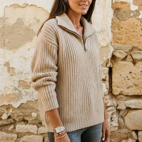 Greta | Eleganter gerader Sweater