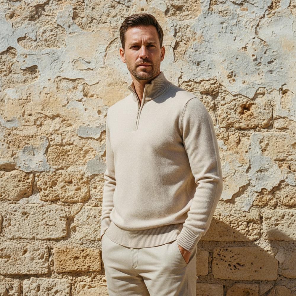 Keifer | Stilvoller Viertel-Zip Pullover