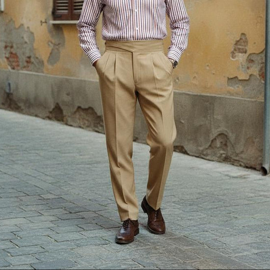 Milian | Zeitlose gerade Stoffhose