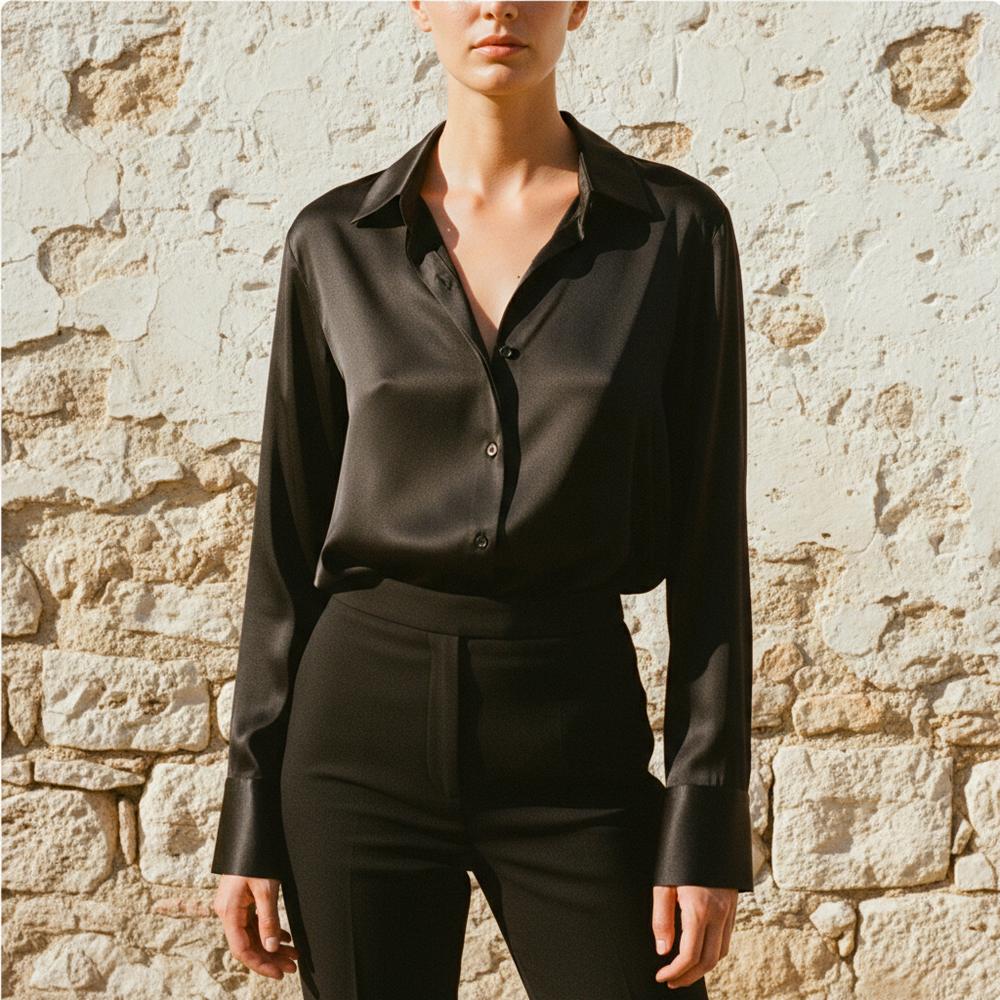 Elsa | Luxuriöse Damenbluse