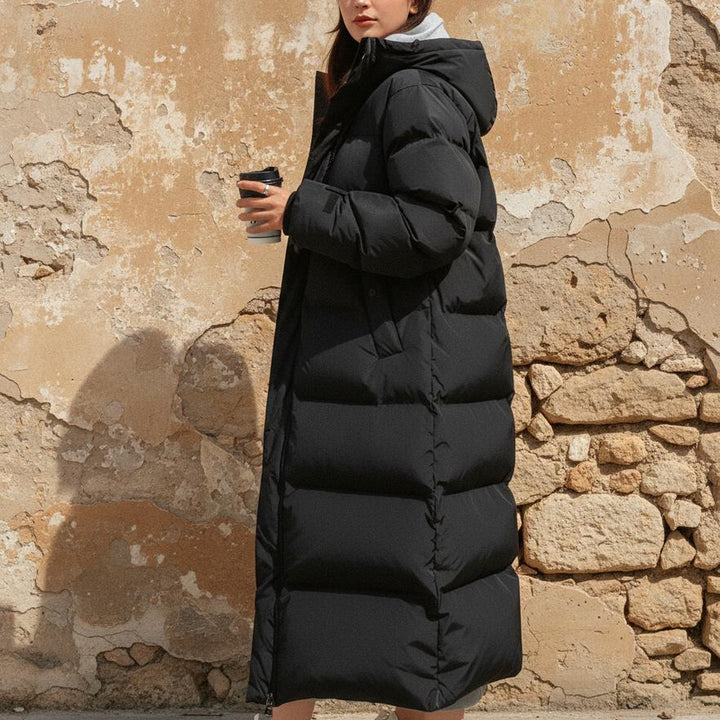 Alexa | Klassische lange Stoffjacke