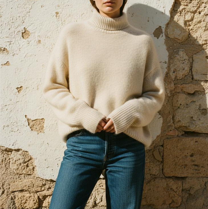 Serion | Klassische Damen Rollkragenpullover