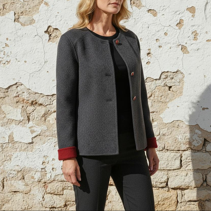 Neko | Komfortable Wollmixjacke