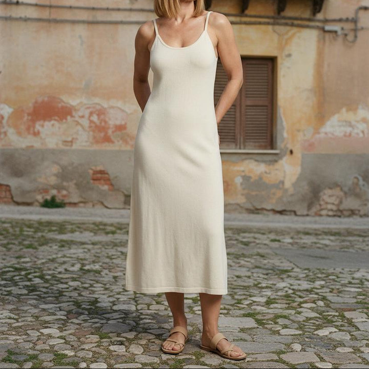 Veren | Elegantes Maxikleid aus Feinstrick