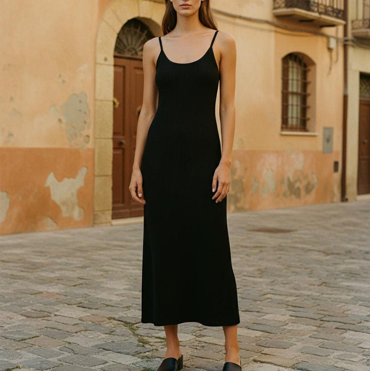 Veren | Elegantes Maxikleid aus Feinstrick