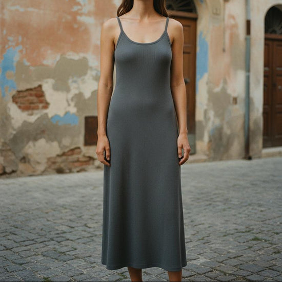 Veren | Elegantes Maxikleid aus Feinstrick