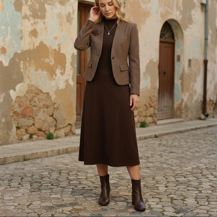Bluzz | Femininer Taillenschnitt Stoffblazer