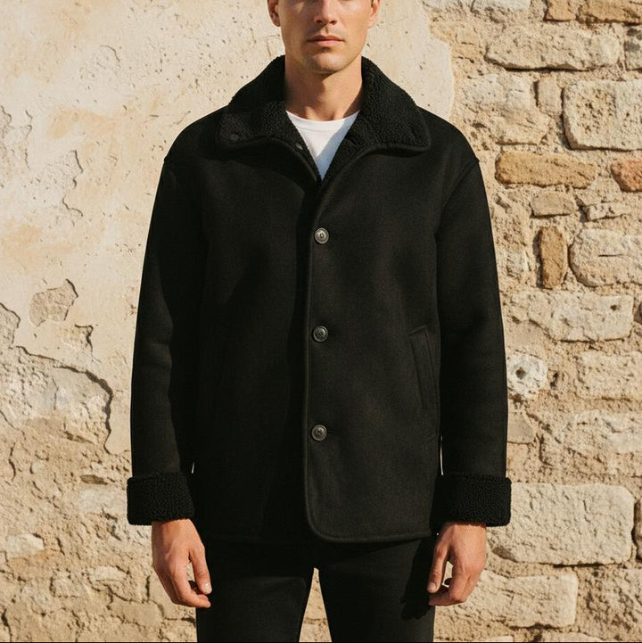 Deik | Extraweite Fliegerjacke mit Innenfutter