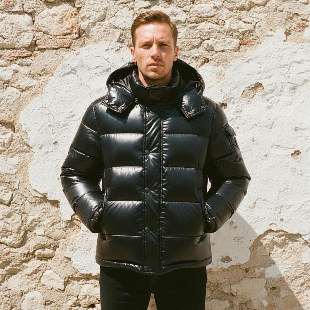 Raram | Glänzend Gesteppte Jacke
