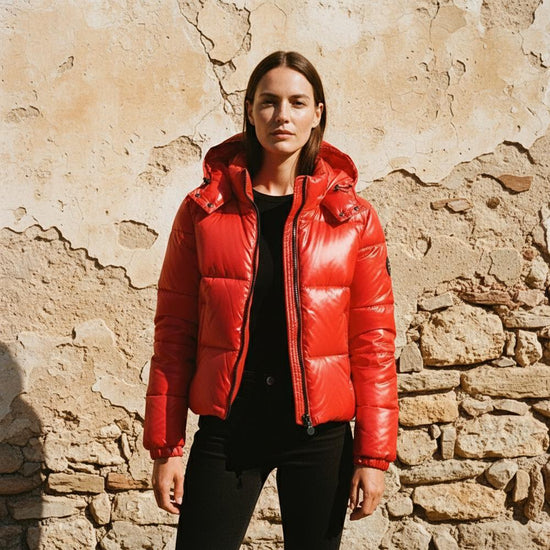 Raram | Glänzend Gesteppte Jacke