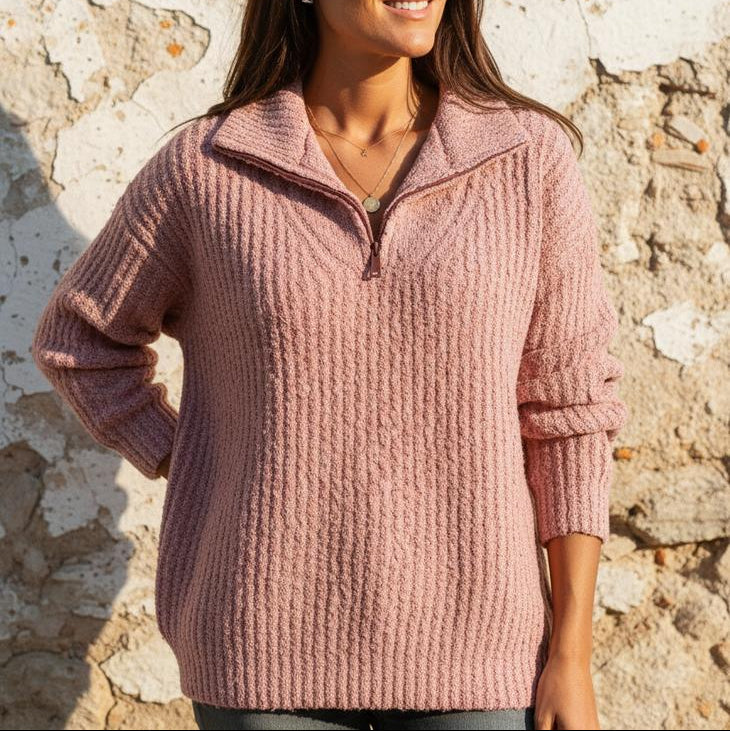 Tilan | Gerippter Strick Pullover