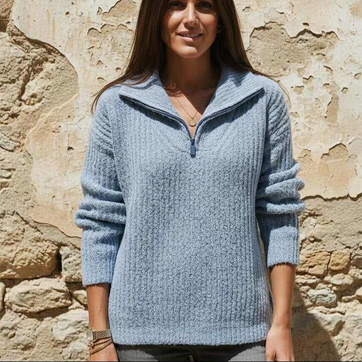 Tilan | Gerippter Strick Pullover
