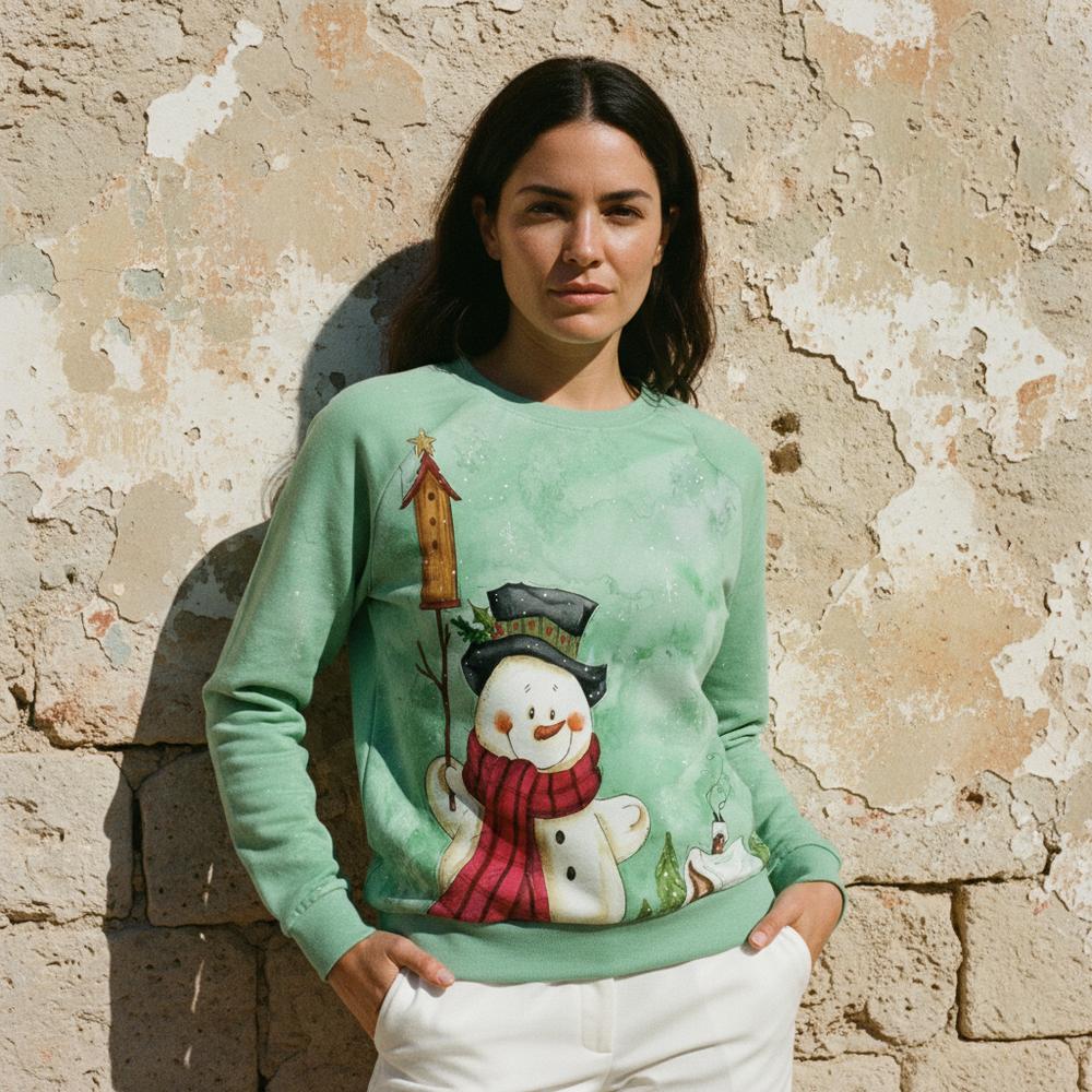 Lotal | Langärmliger Gemusterter Pullover