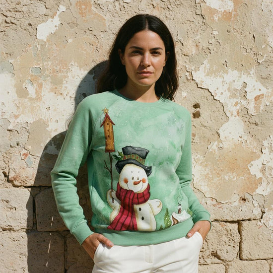 Lotal | Langärmliger Gemusterter Pullover