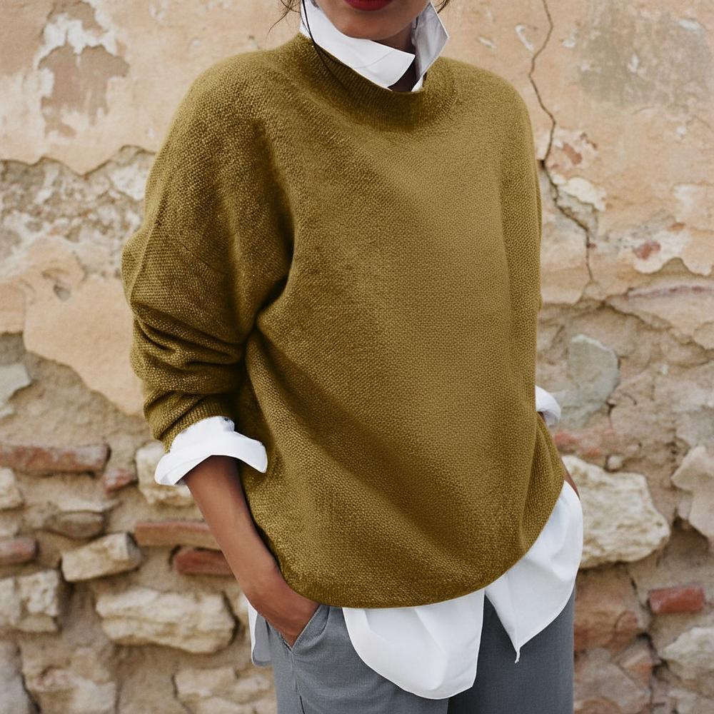 Norev | Strukturierter Rundhals Pullover
