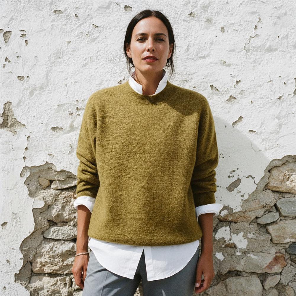 Elvar | Gestrickter Rundhals Pullover