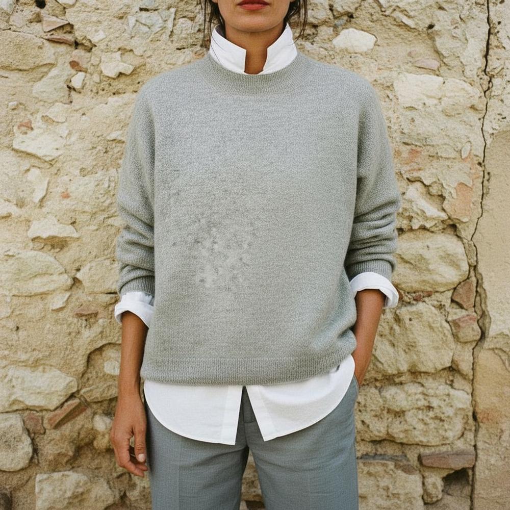 Elvar | Gestrickter Rundhals Pullover