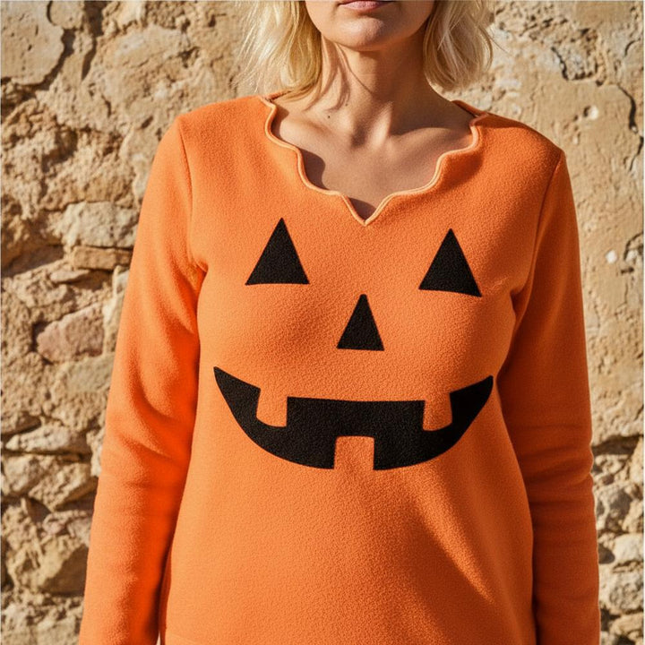 Vanor | Langärmliger Bedruckter Pullover