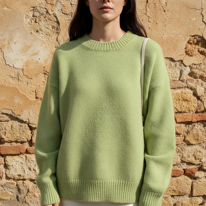 Yosol | Lockerer Langärmeliger Pullover
