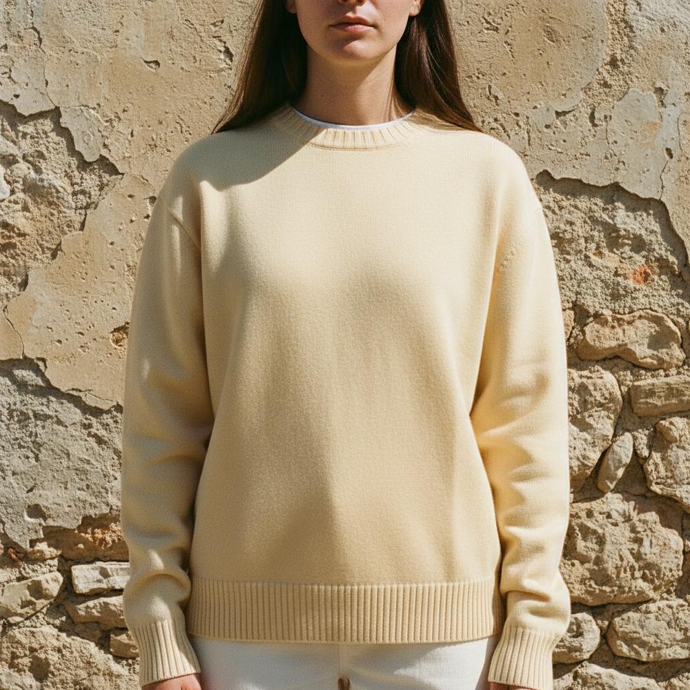 Yosol | Lockerer Langärmeliger Pullover