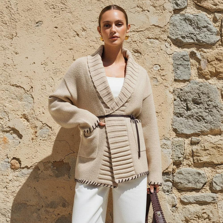 Alnav | Strukturiert Tailliert Cardigan