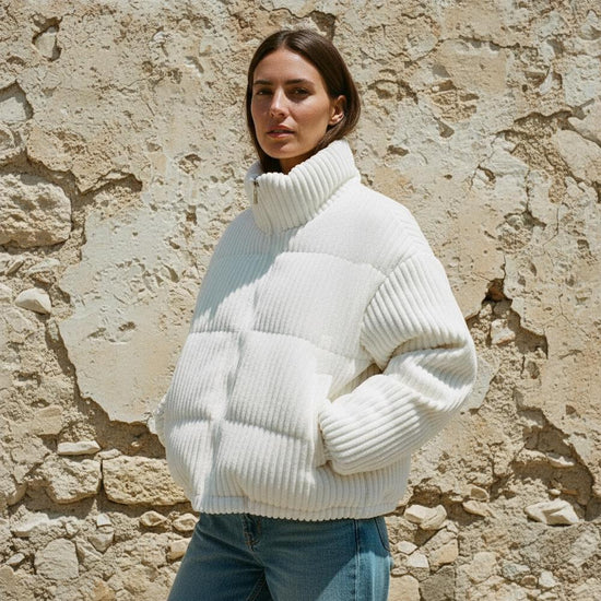 Catir | Wattierte Gerippte Jacke