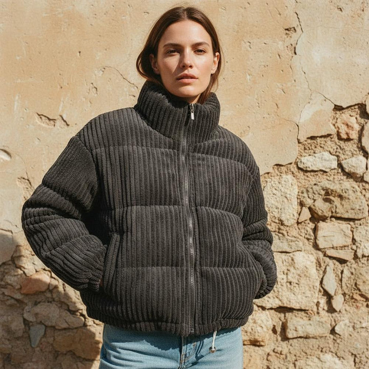 Catir | Wattierte Gerippte Jacke
