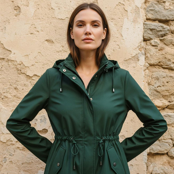 Almon | Wasserabweisende Taillierbare Jacke