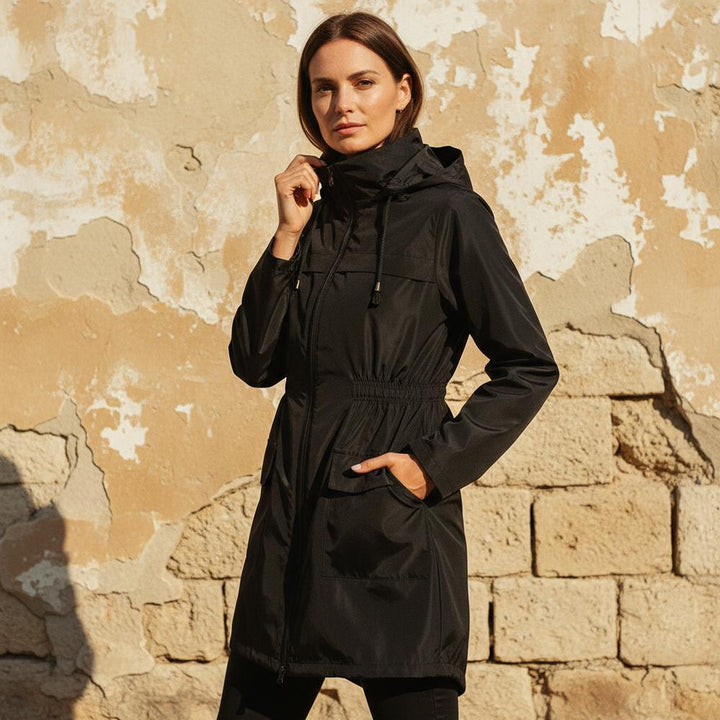 Almon | Wasserabweisende Taillierbare Jacke