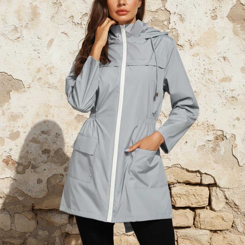 Almon | Wasserabweisende Taillierbare Jacke