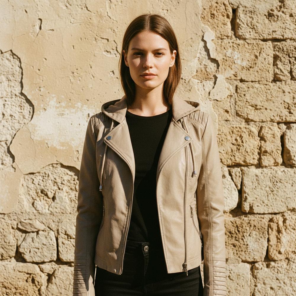 Ronav | Taillierte Asymmetrische Jacke