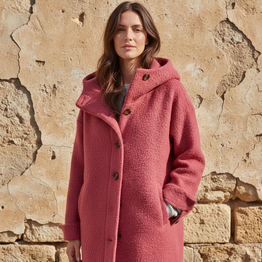 Ritor | Strukturierter Geknöpfter Mantel