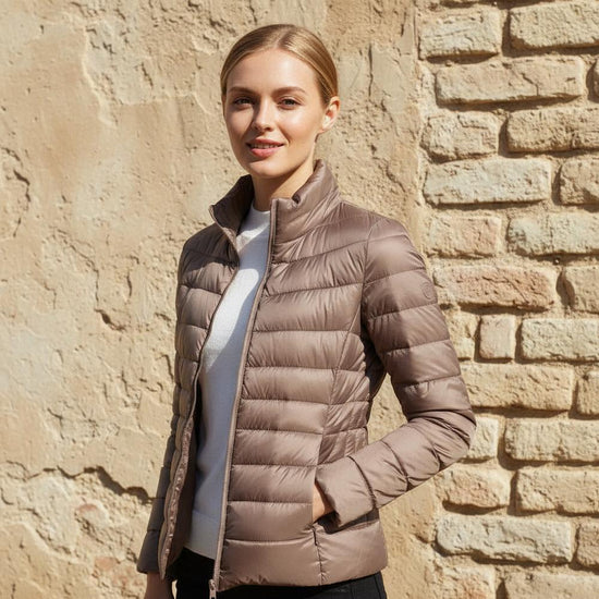 Lydar | Kurzgeschnittene Gesteppte Jacke