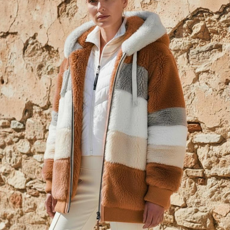 Talen | Kapuzen Plüsch Jacke