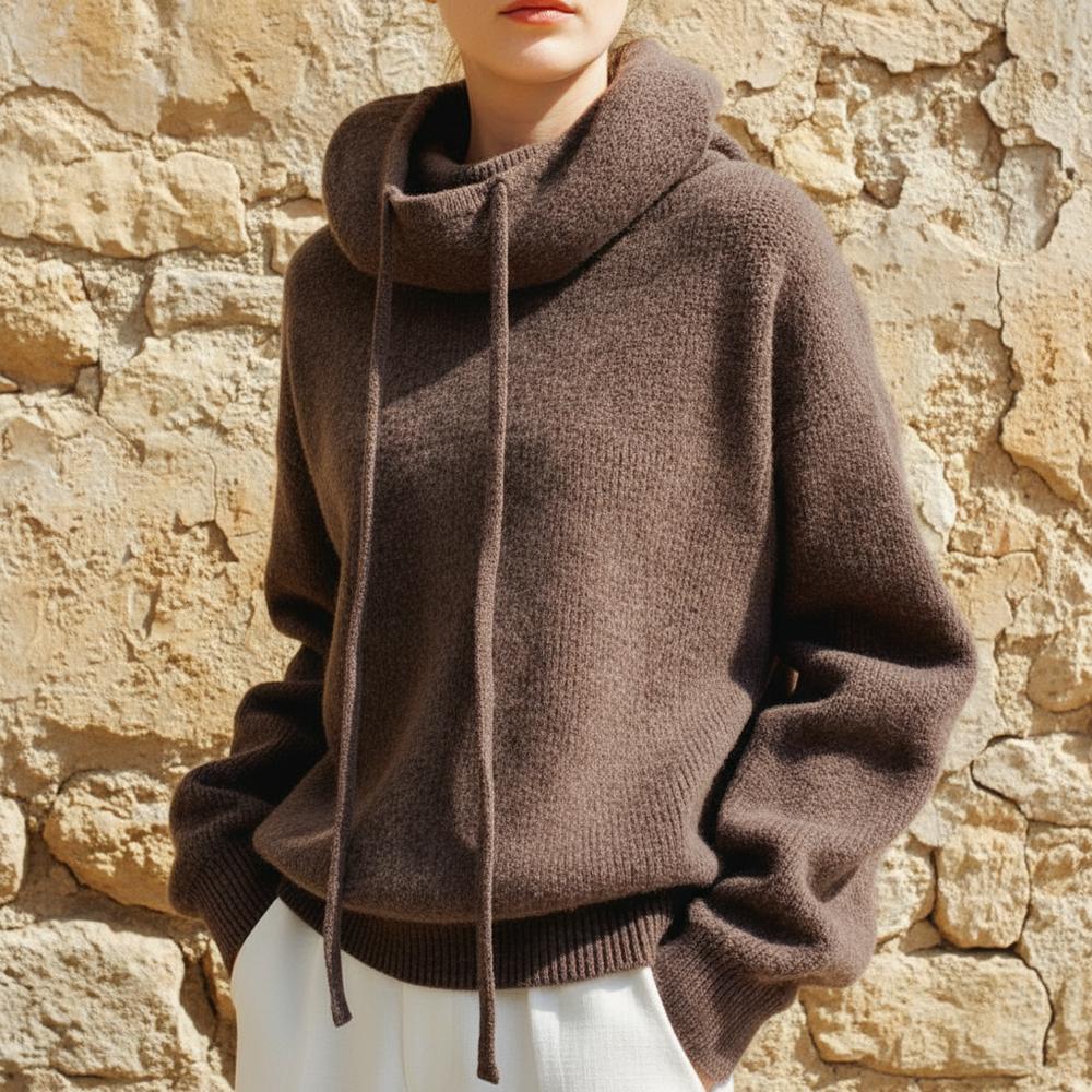 Kamer | Gestrickter Hochgeschlossener Pullover