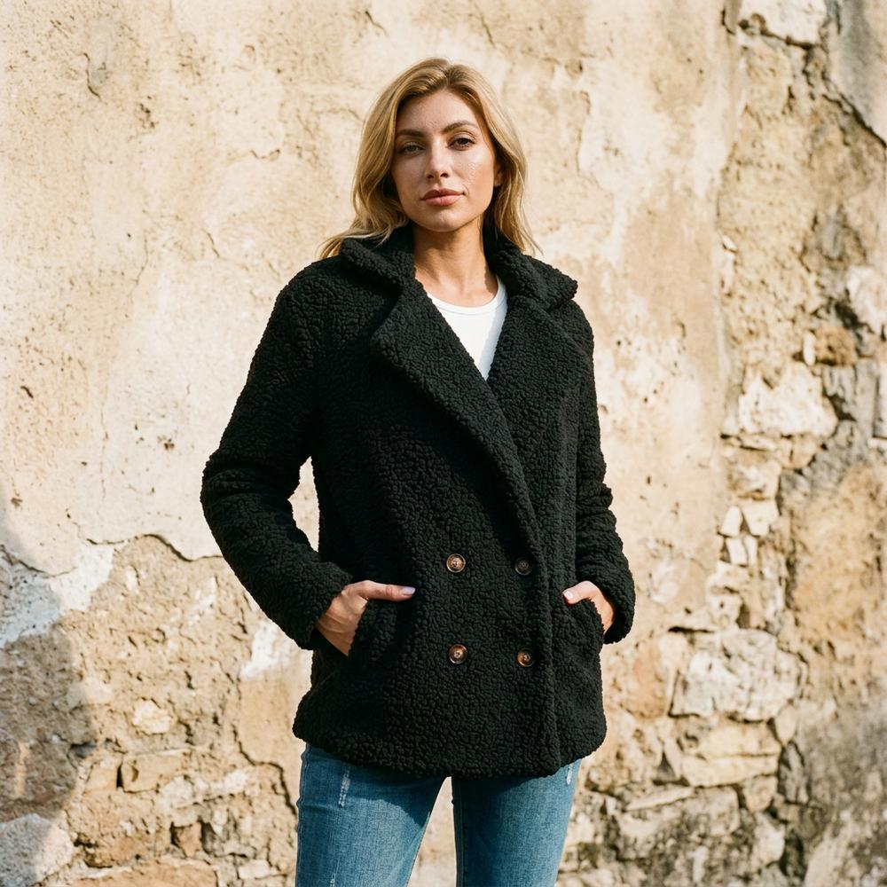 Varam | Langärmlige Strukturierte Jacke