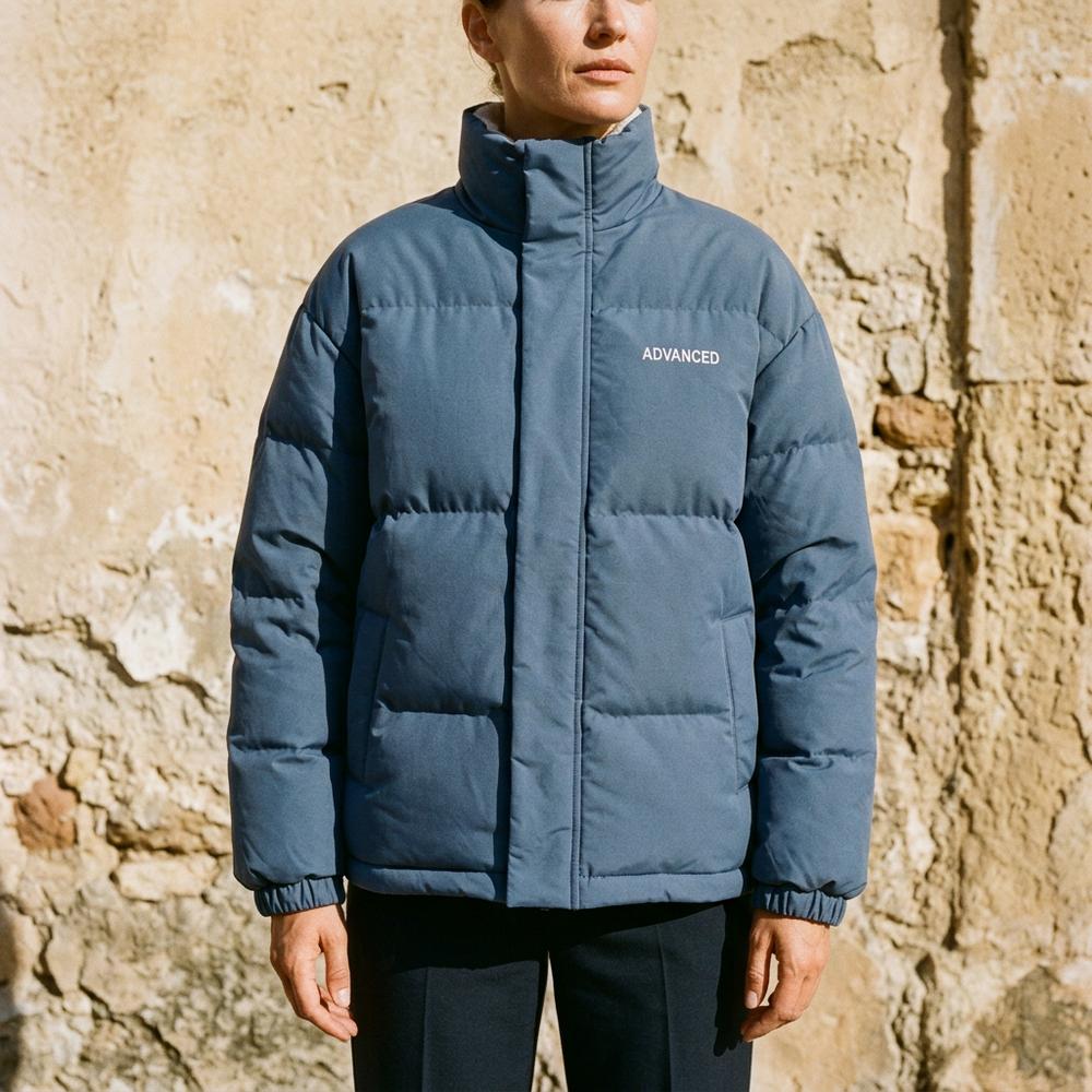 Seran | Wattierte Hochgeschlossene Jacke
