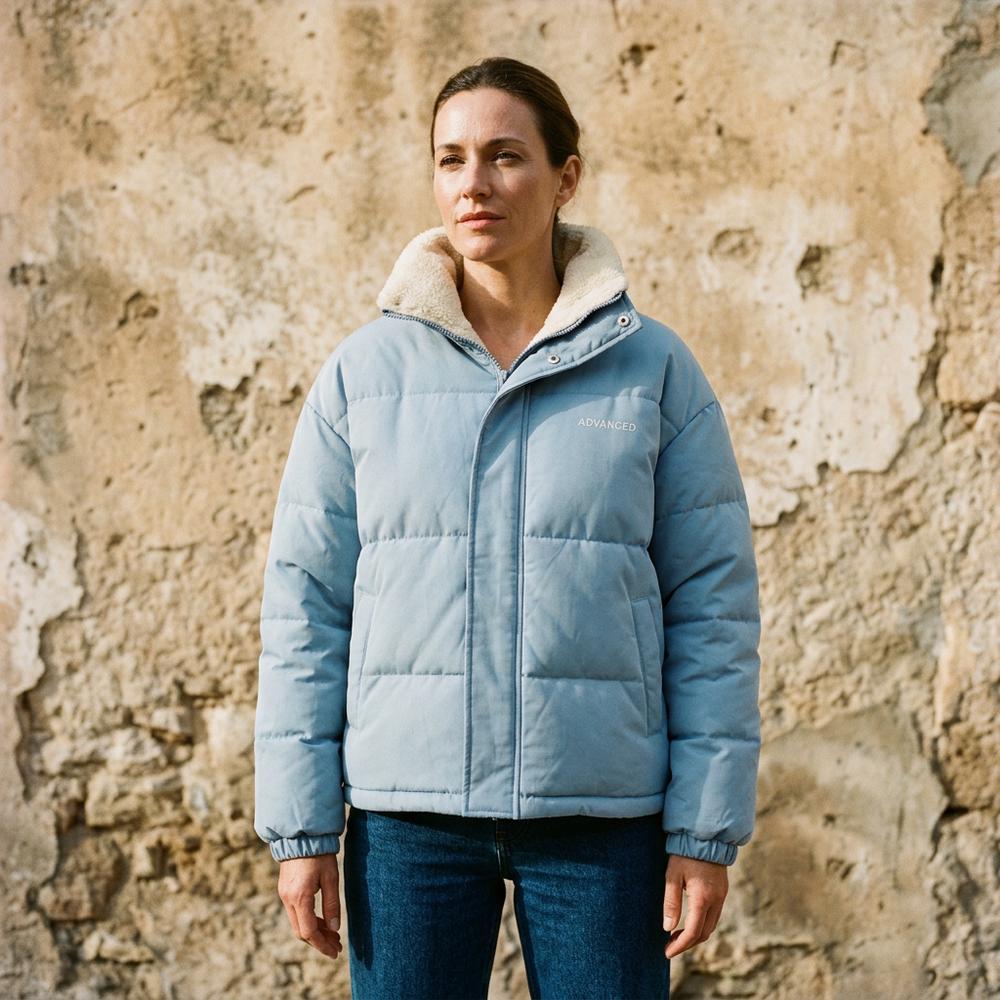 Seran | Wattierte Hochgeschlossene Jacke