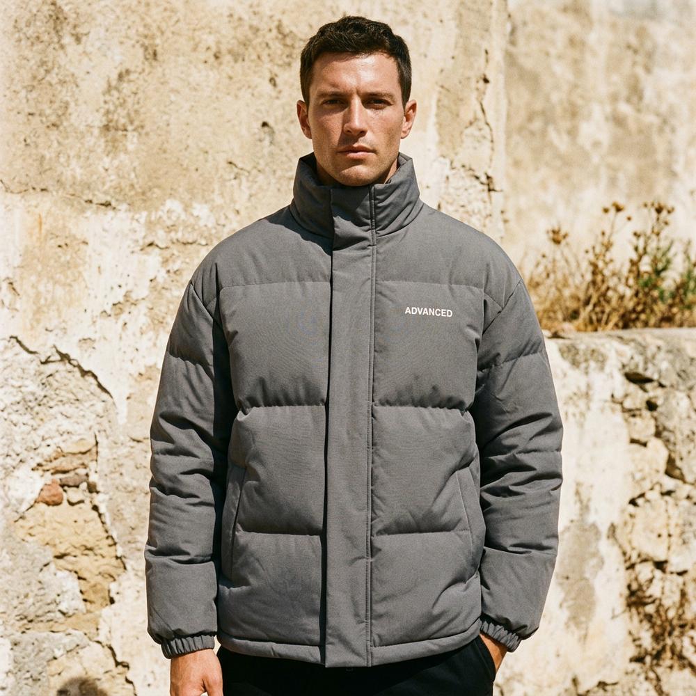 Seran | Wattierte Hochgeschlossene Jacke