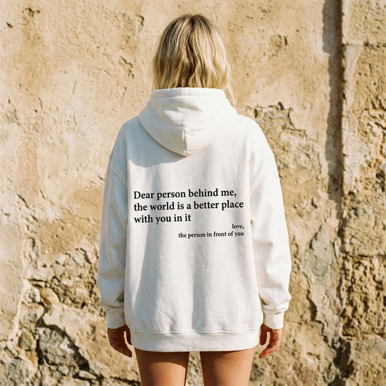 Viral | Langärmliger Bedruckter Hoodie