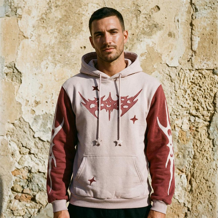 Cator | Bedruckter Zweifarb Hoodie