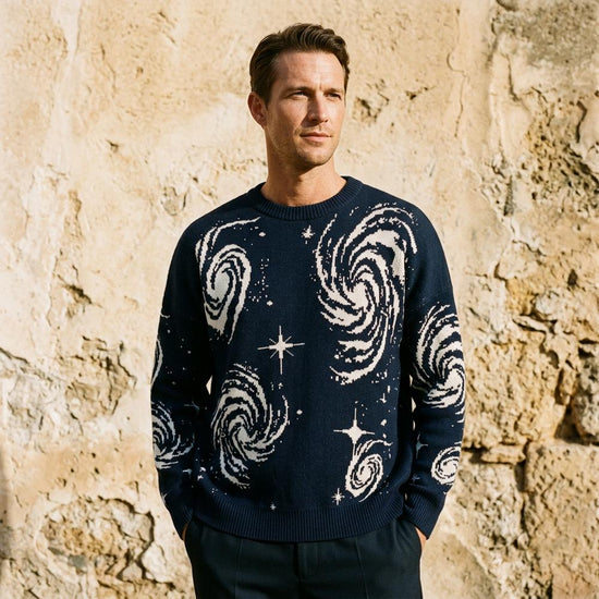 Vavar | Gemusterter Grobstrick Pullover