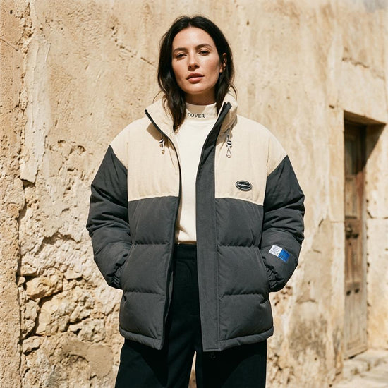 Vesen | Gesteppte Zweifarbige Jacke