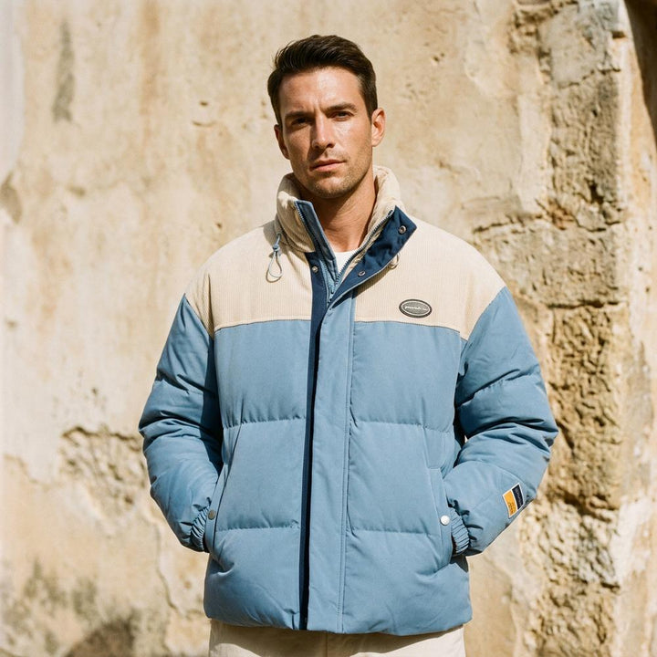 Vesen | Gesteppte Zweifarbige Jacke