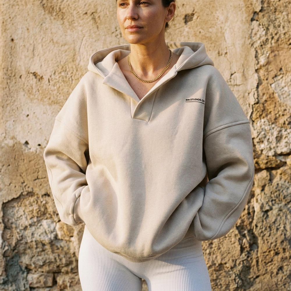Nelev | Oversized Schwerer Hoodie