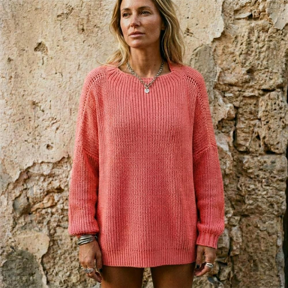 Camon | Weit Geschnittener Strick Pullover