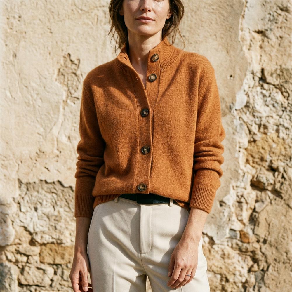 Nonor | Geknöpfter Strick Cardigan