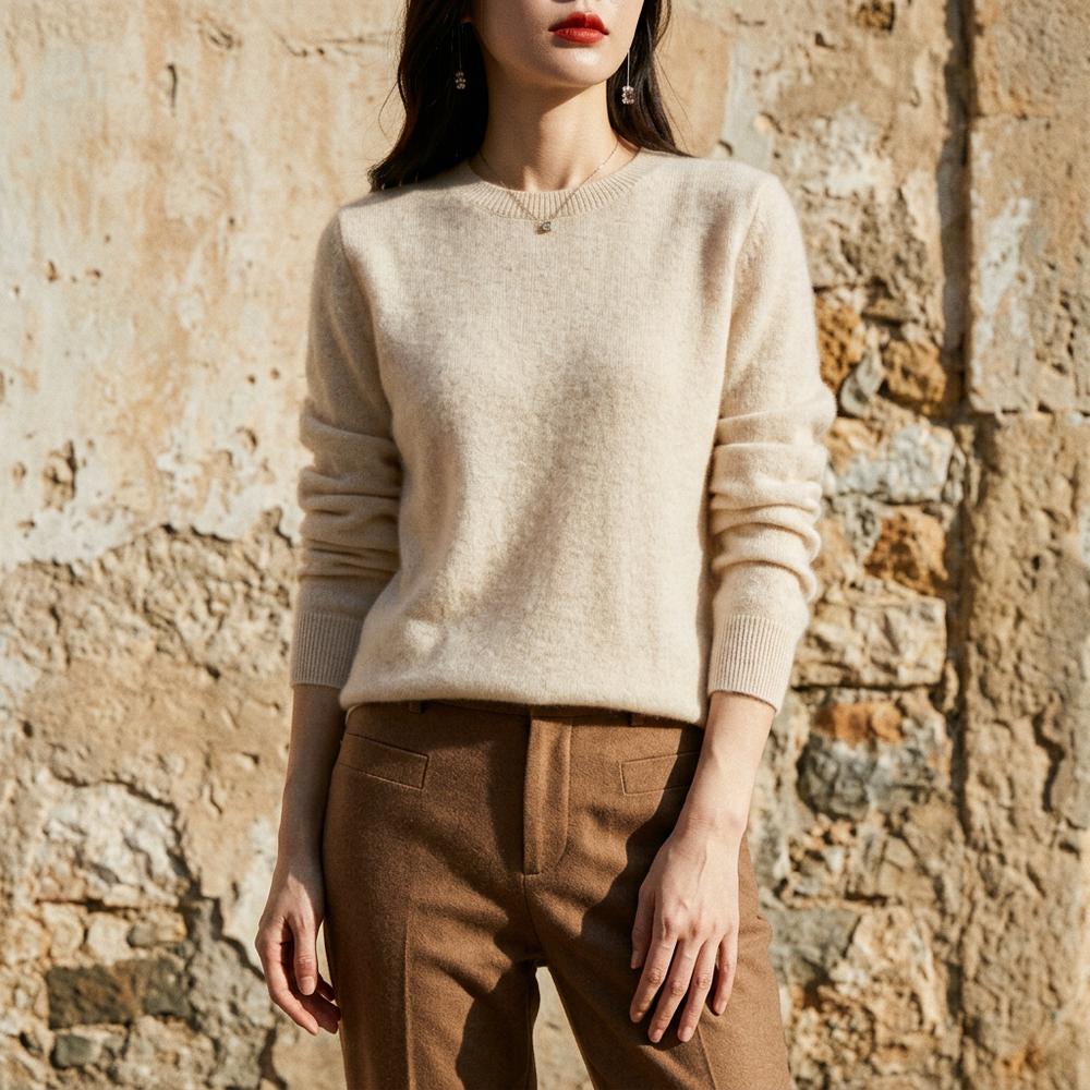 Ralan | Feingestrickter Langärmliger Pullover