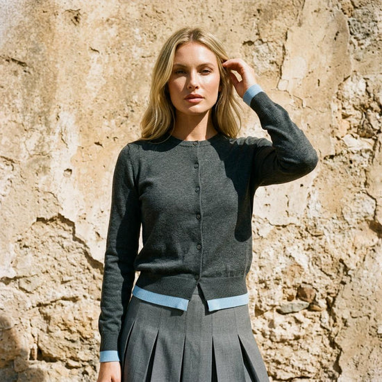 Misil | Geknöpfter Strick Cardigan